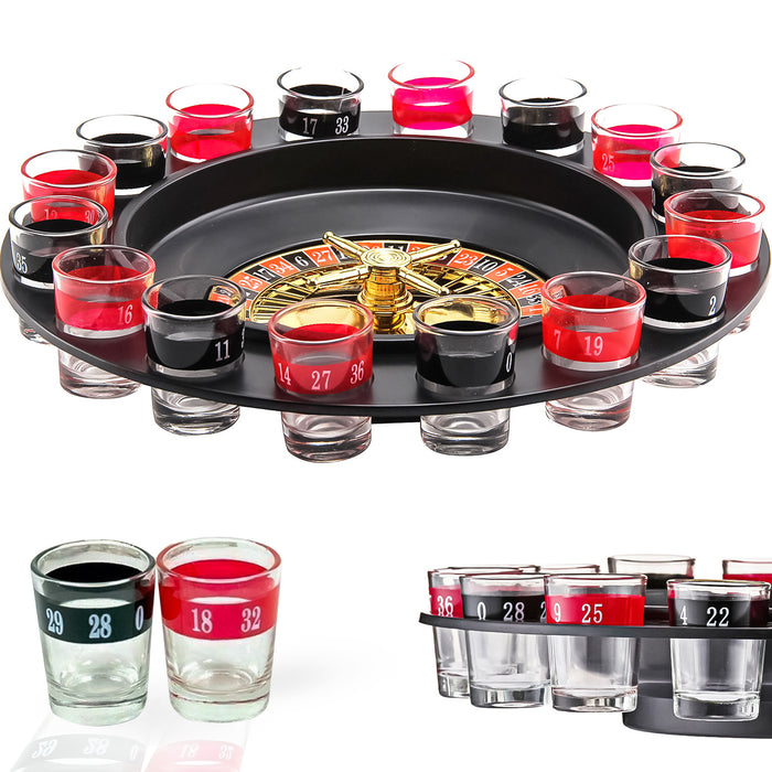 Drinking Spin & Shot Roulette Wheel