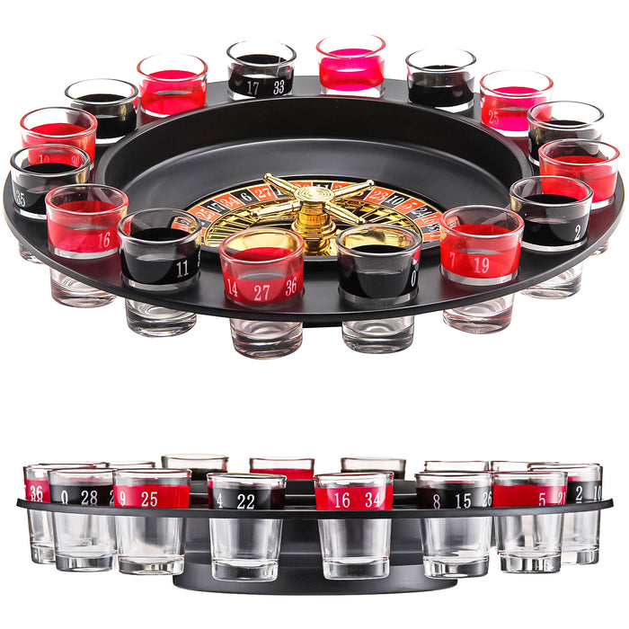 Drinking Spin & Shot Roulette Wheel