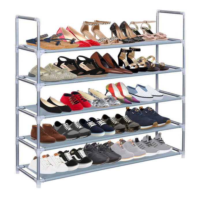 5 Tier Extendable Shoe Rack