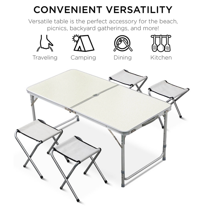 Outdoor Foldable Table Features