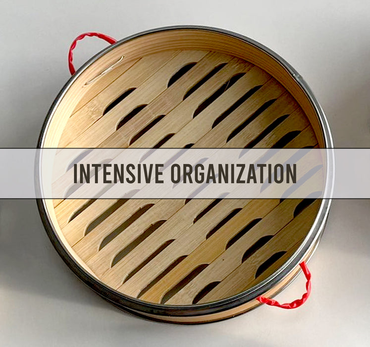 Intensive Organization with Bamboo Steamer