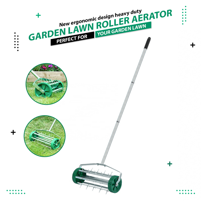 3 Level Lawn Aerator Grass Roller